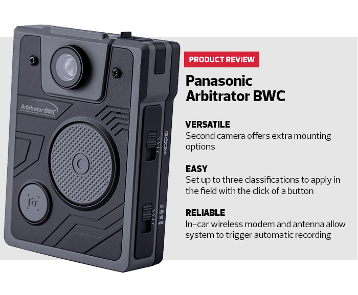 body law camera case Panasonic Camera Law Arbitrator Helps BWC Body Review: