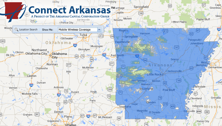 arkansas google satellite maps