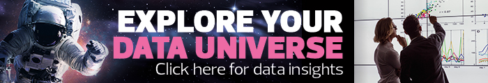 Explore your data universe. Click here for insights.