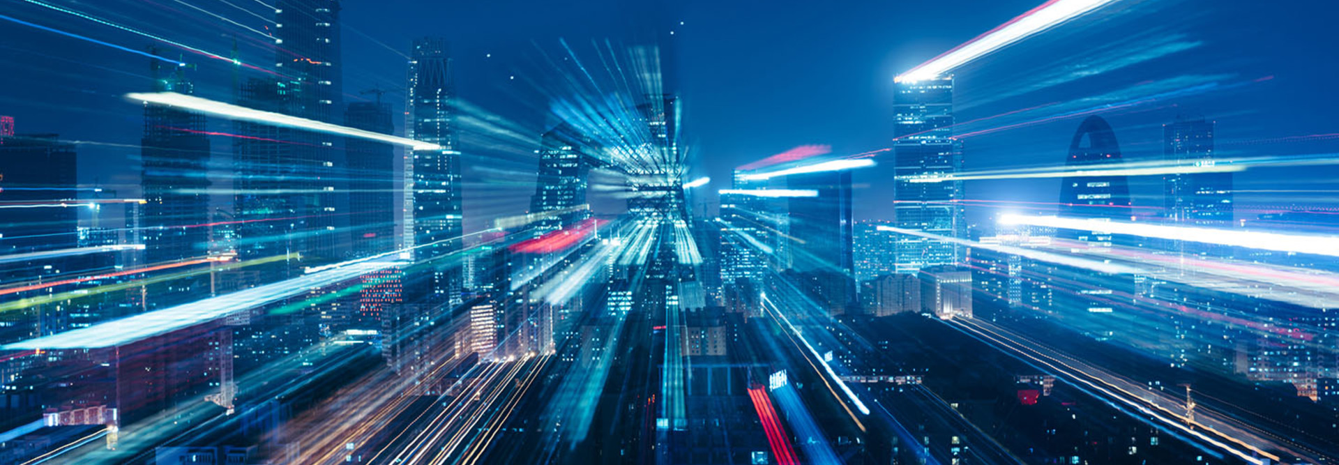 City in Blur Motion