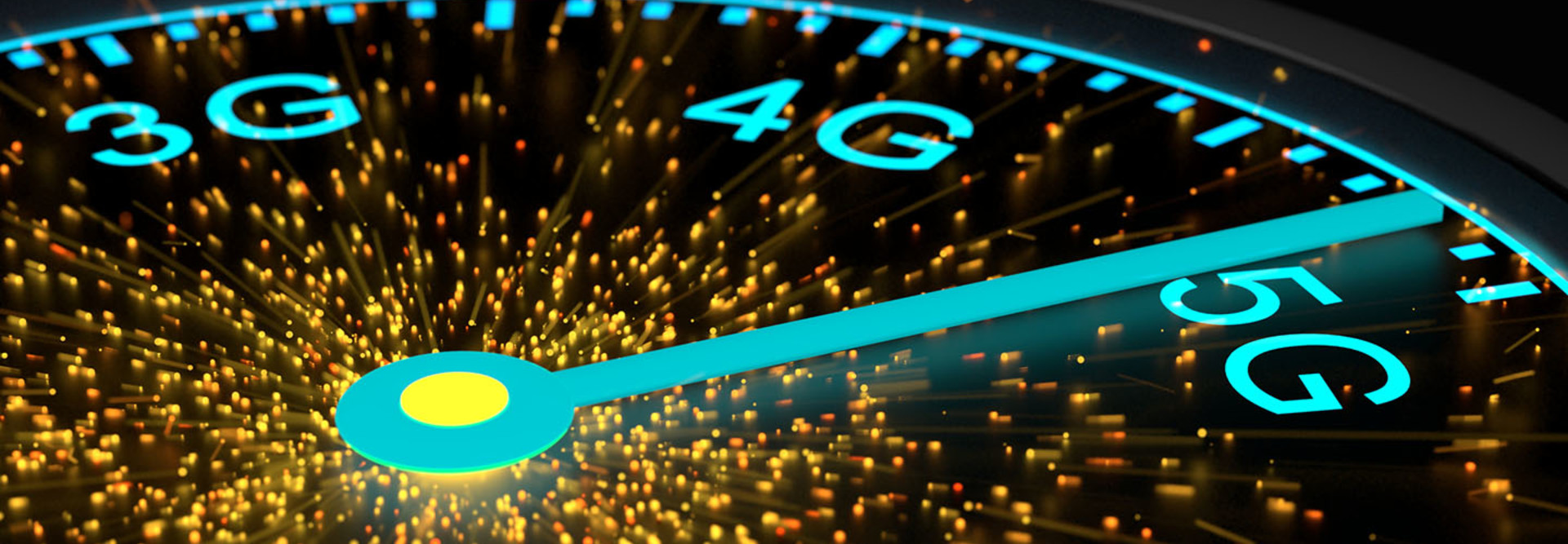 5G speed gauge 