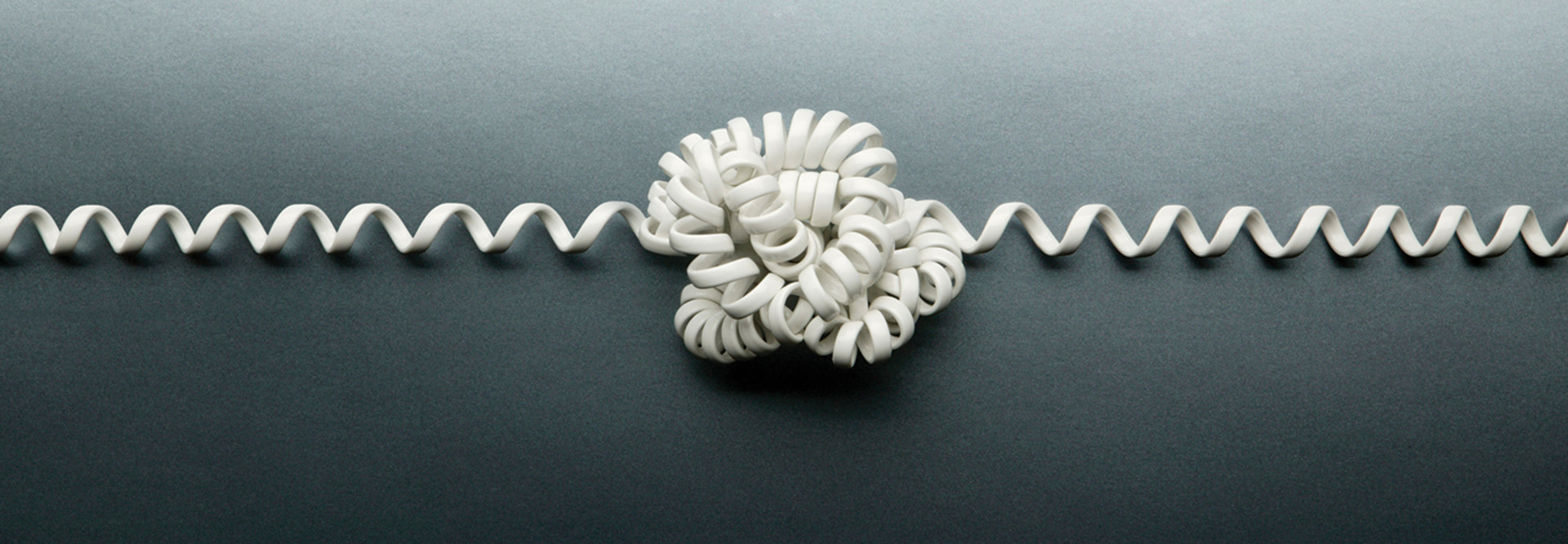 tangled phone cord
