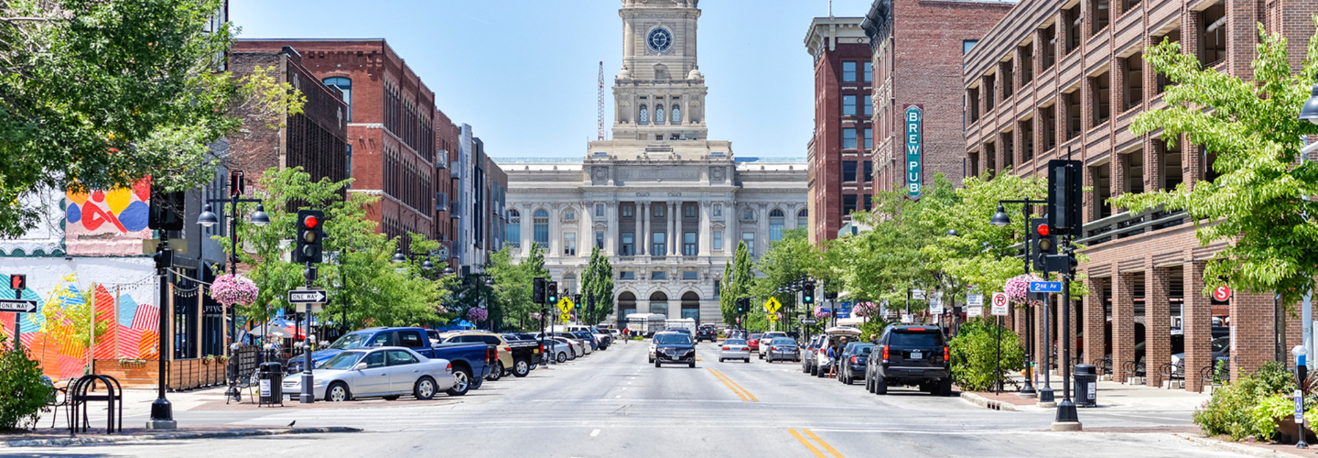 Downtown Des Moines, Iowa 