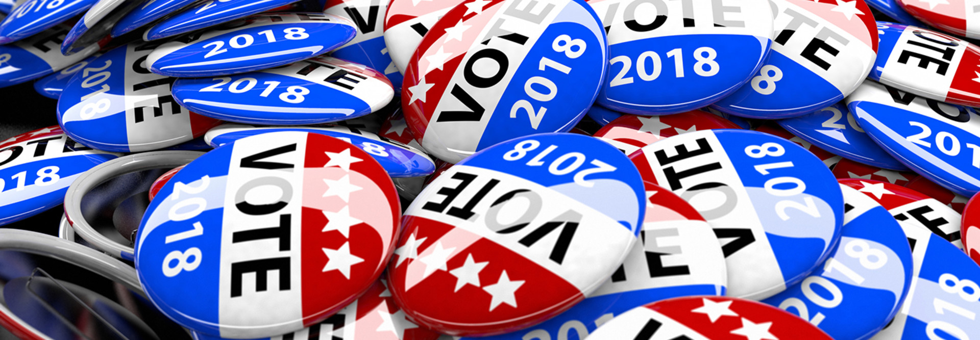 2018 election campaign buttons 