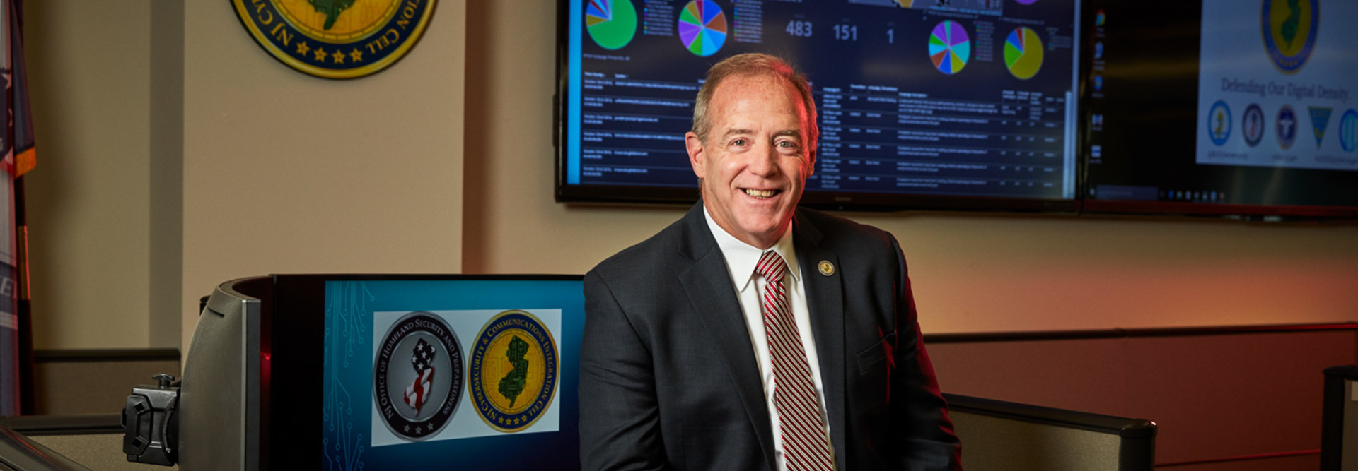 New Jersey CISO Michael Geraghty recognizes  cybersecurity threats must be mitigated holistically as part  of a greater security plan.