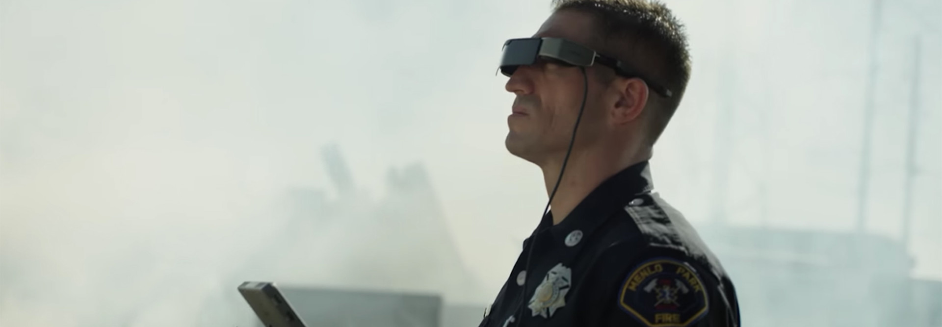 DJI drones and AR for firefighters 