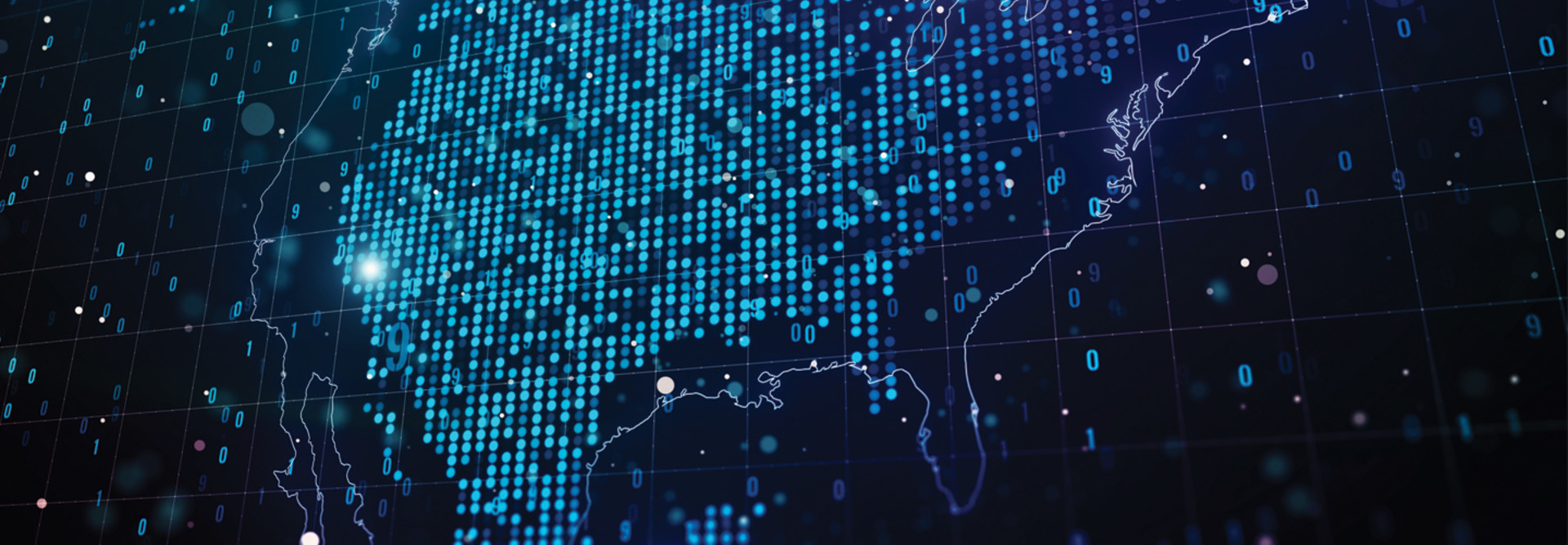 GIS data map