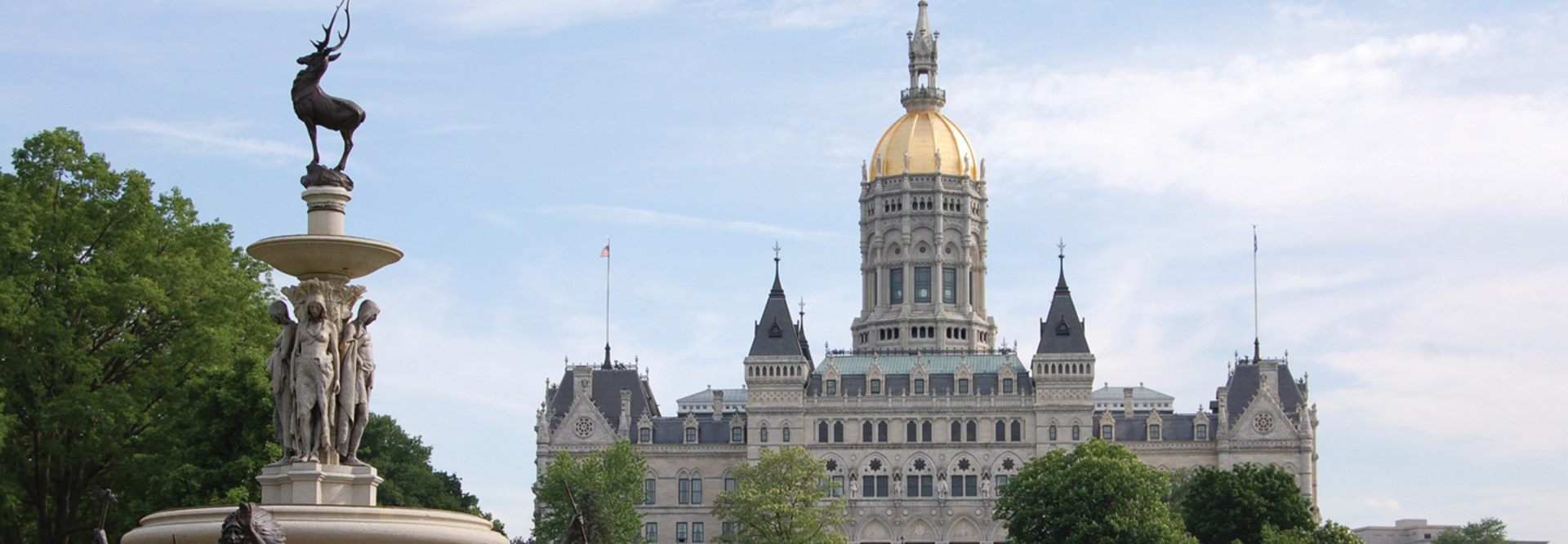 The Connecticut State Capitol in Hartford. 