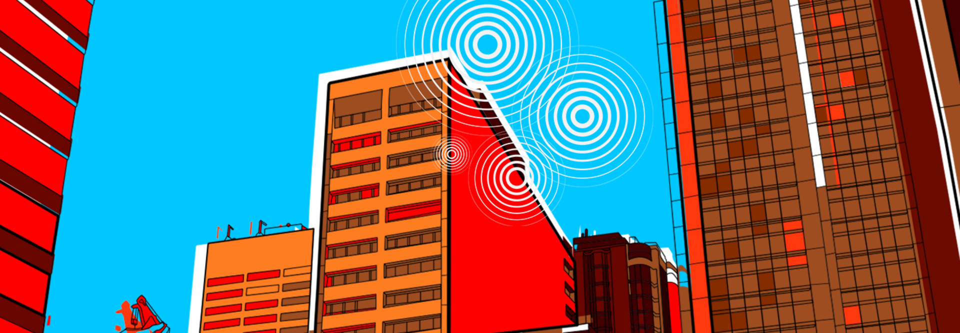 5G in smart cities illustration 