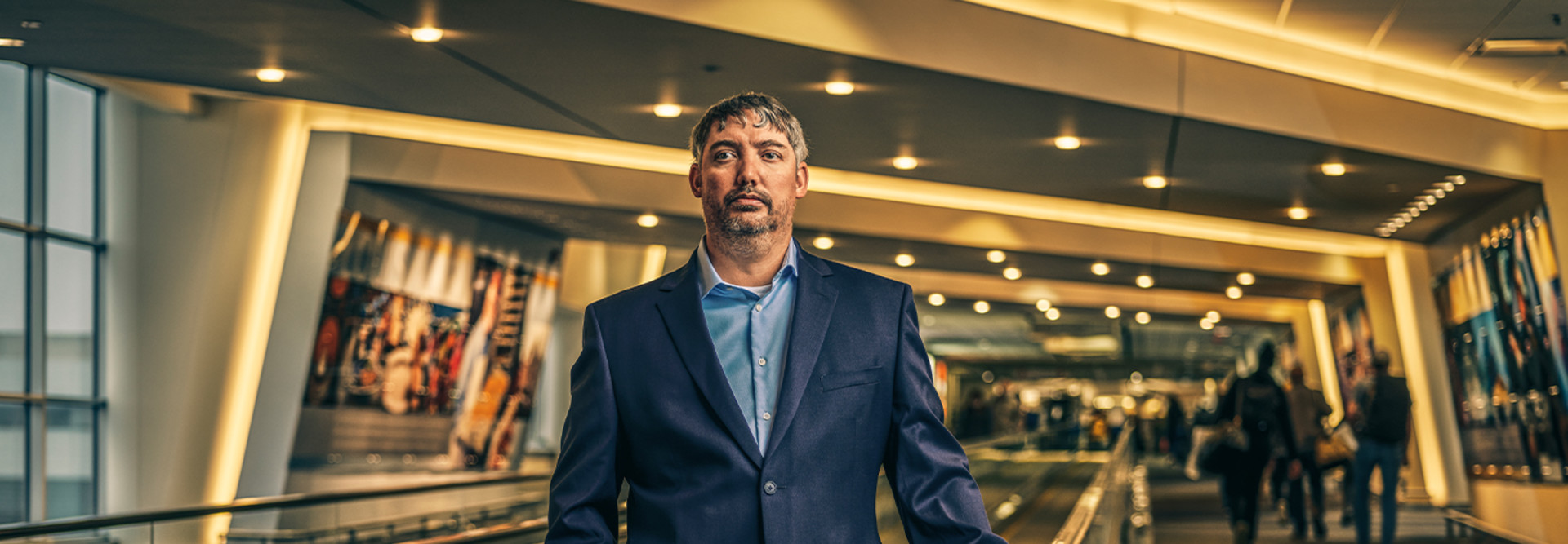 David Prince, IT Director for the Louisville Regional Airport Authority