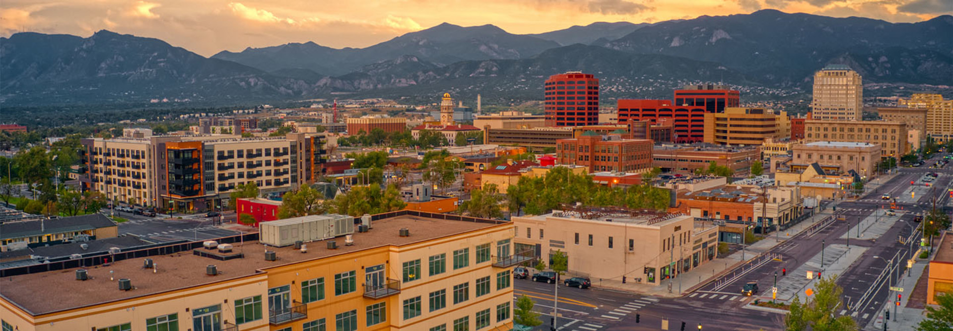 Colorado Springs Aerial Photo