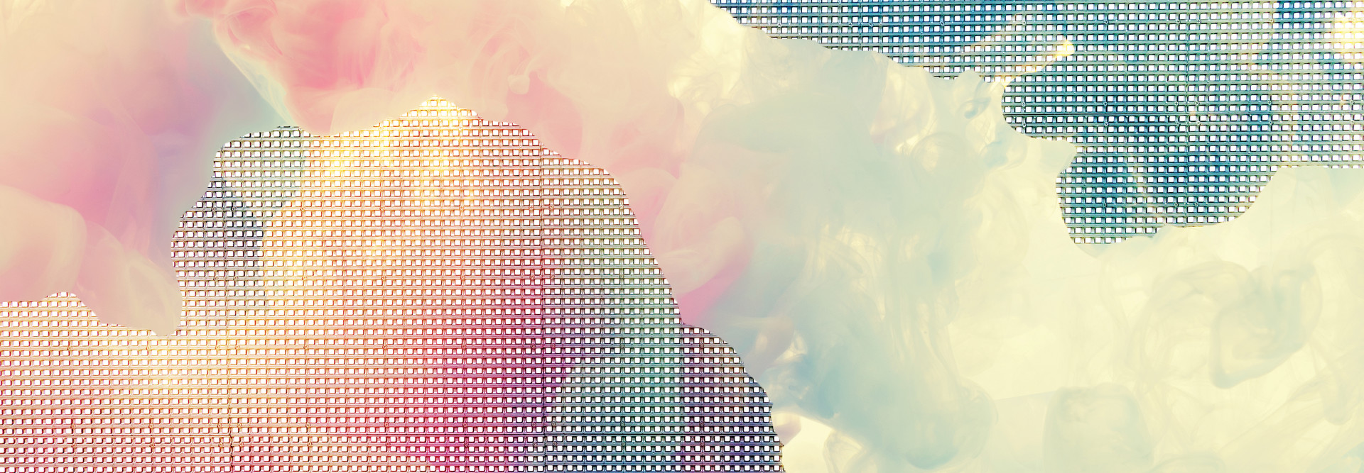 Abstract cloud against digital backround
