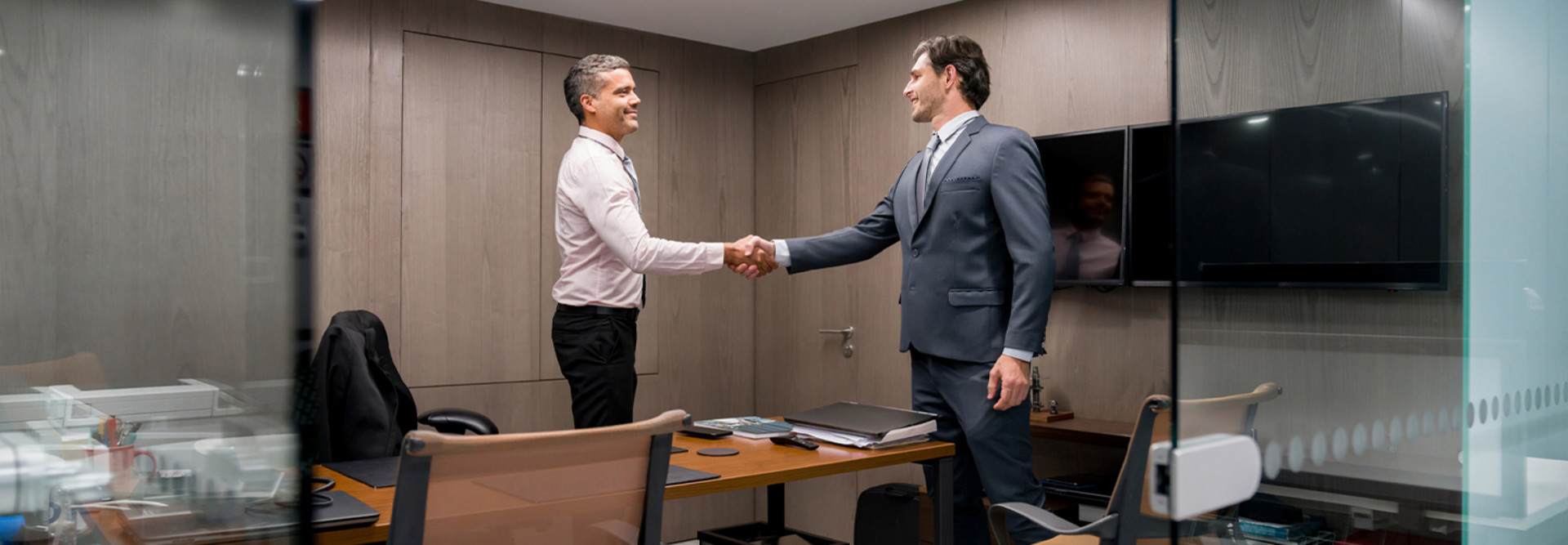 People meeting in conference room