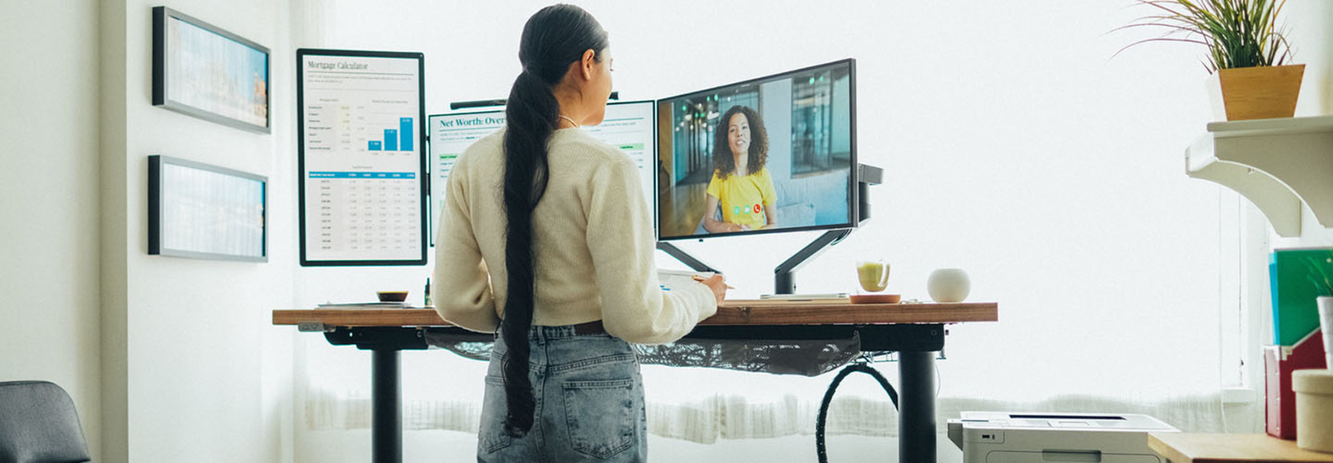 Person working remote