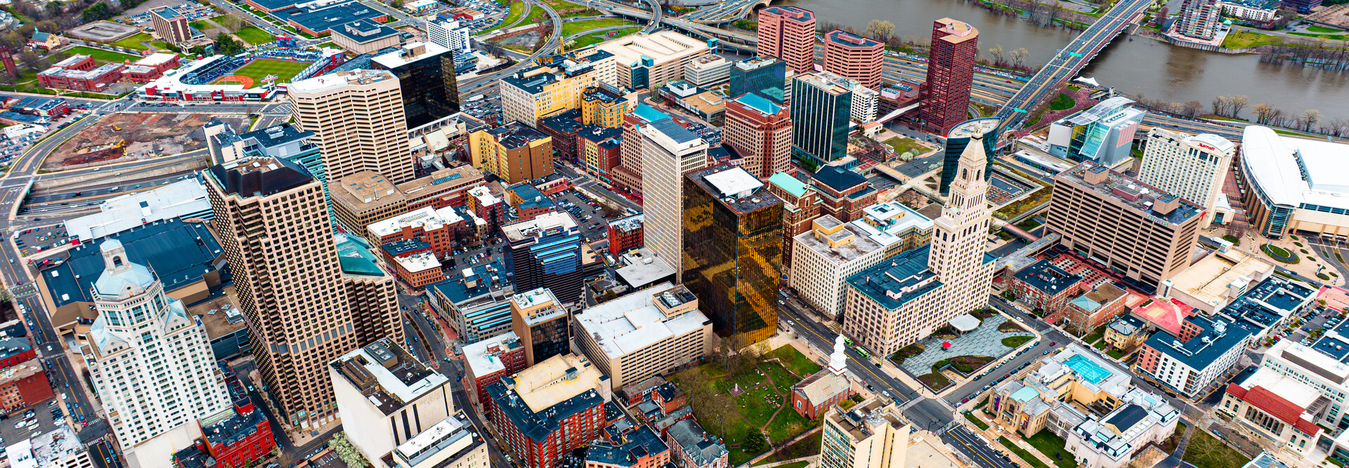 Downtown Hartford, Conn. 