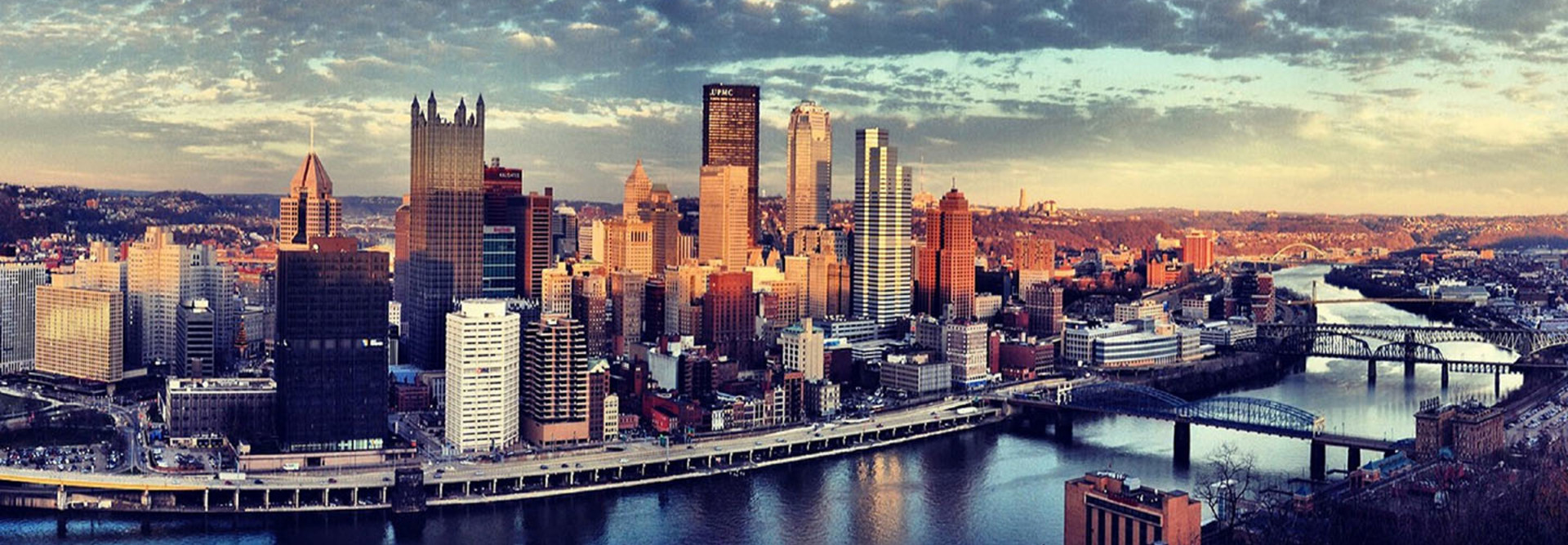 Pittsburgh city skyline