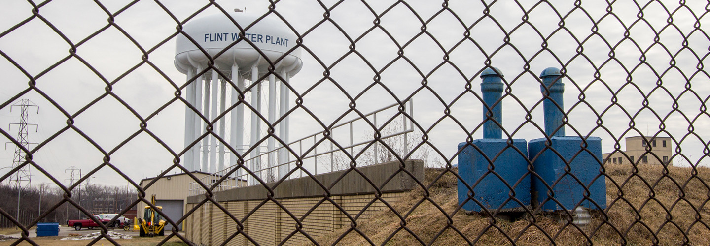Flint, Michigan, water treatment plant 