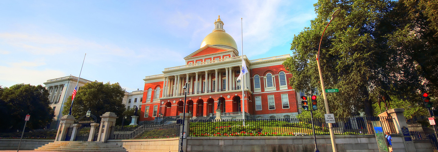 Massachusetts State House in Boston 