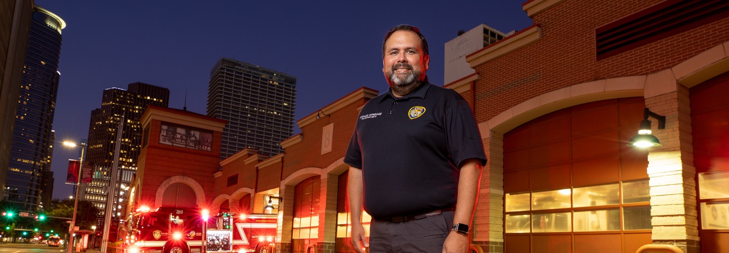 Dr. Michael Gonzalez, ETHAN Project Program Director at the Houston Fire Department says his department saves significant time and money thanks to its Panasonic Toughpads.