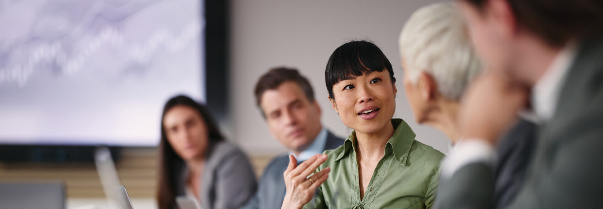 Professionals meeting in the office