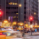 Busy Chicago Street