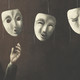"Bad actors" conceptual image featuring multiple masks.