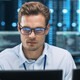 Person working on computer