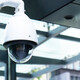 Surveillance cameras in the city