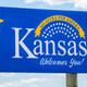 Kansas welcome sign