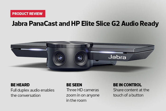 Jabra PanaCast and HP Elite Slice G2 Audio Ready