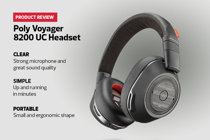 Review: Poly Voyager 8200 UC Headset Checks All the Boxes for
