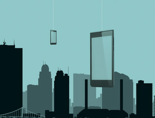 Cell phones and mobility tools in a city