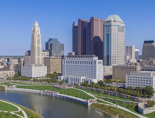 Downtown Columbus, Ohio's skyline 