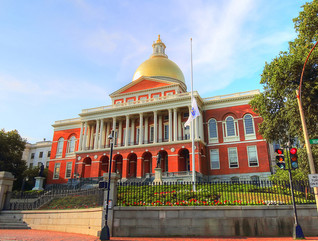 Massachusetts State House in Boston 