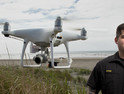 Ocean Shores Police Department Officer Clint Potter convinced his city to buy drones for water rescue.