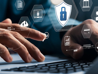 Encryption with a padlock icon on the virtual interface.