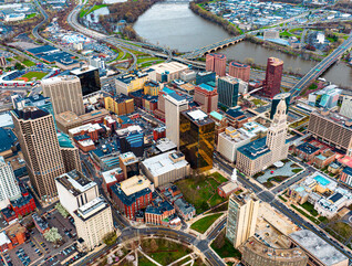 Downtown Hartford, Conn. 