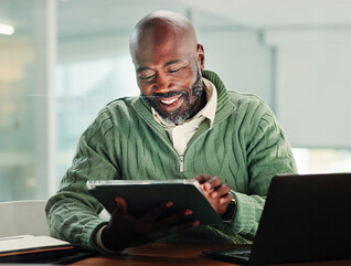 Person working in the office