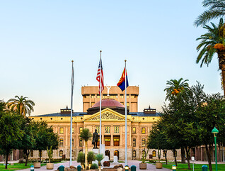 Arizona State Capitol in Phoenix, Ariz.