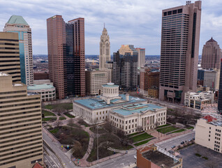Ohio State Capitol building in Columbus, Ohio