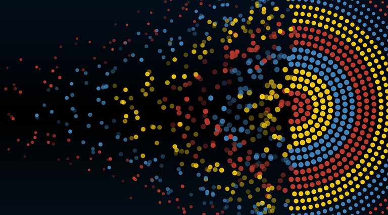 Analysis of information minimalistic infographics design.