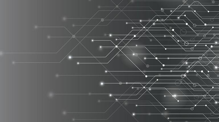 Abstract futuristic circle sci fi technology innovation concept background