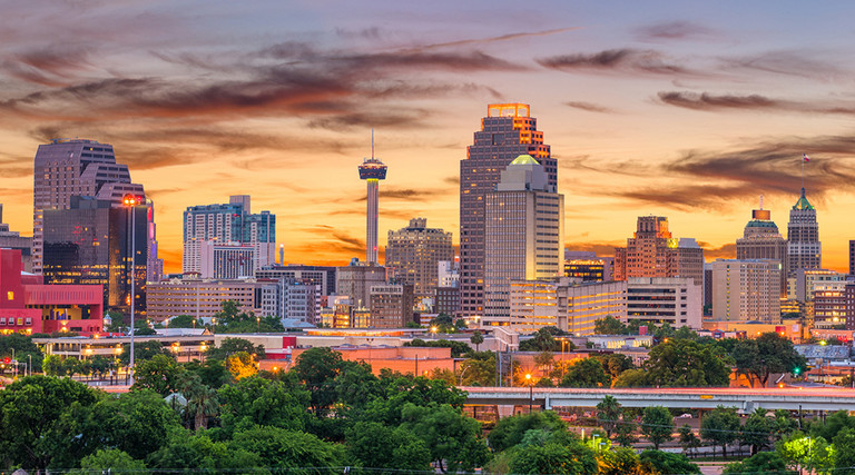 San Antonio skyline 