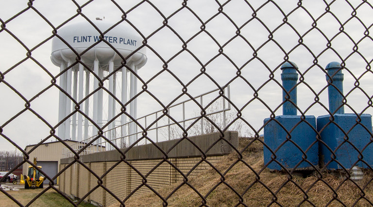 Flint, Michigan, water treatment plant 