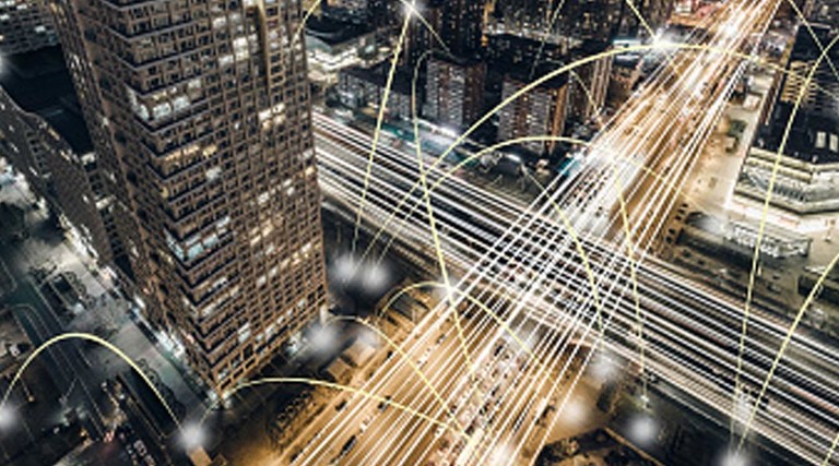 A smart city illustration 