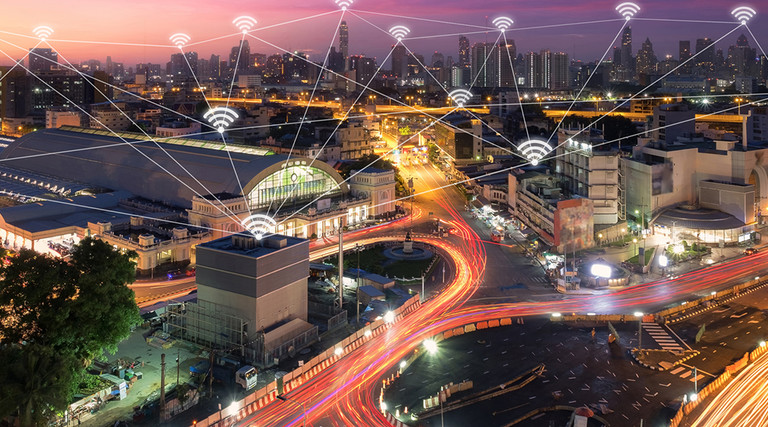 5G networks in a smart city