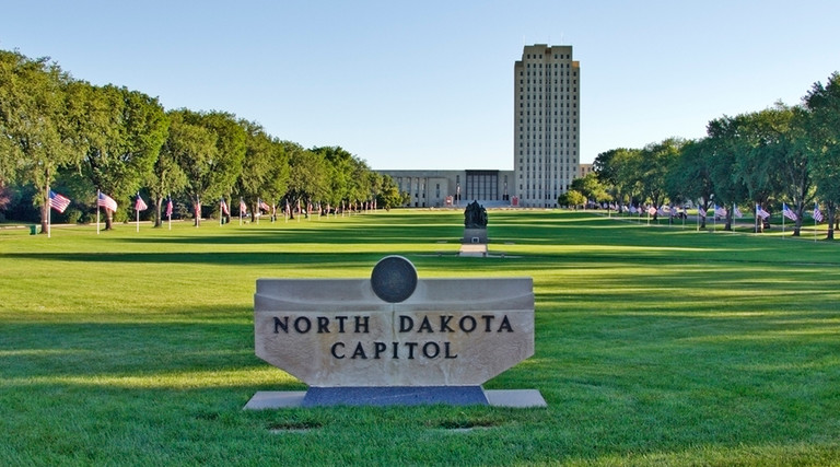 North Dakota state capitol 