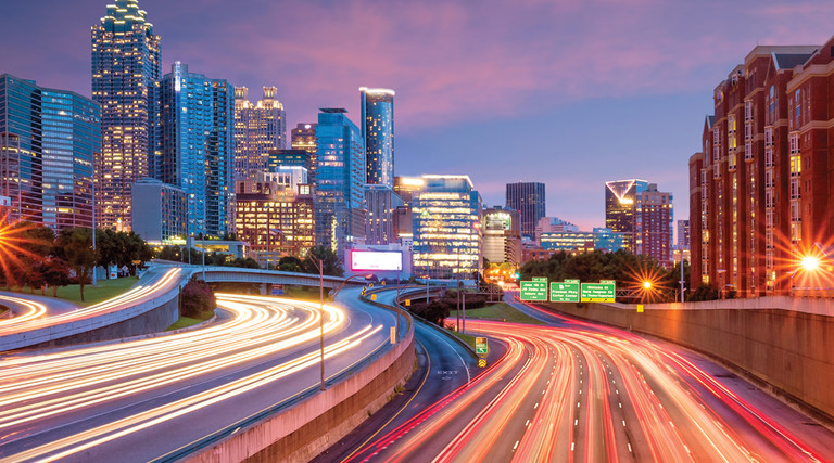 Skyline of Downtown Atlanta, Georgia