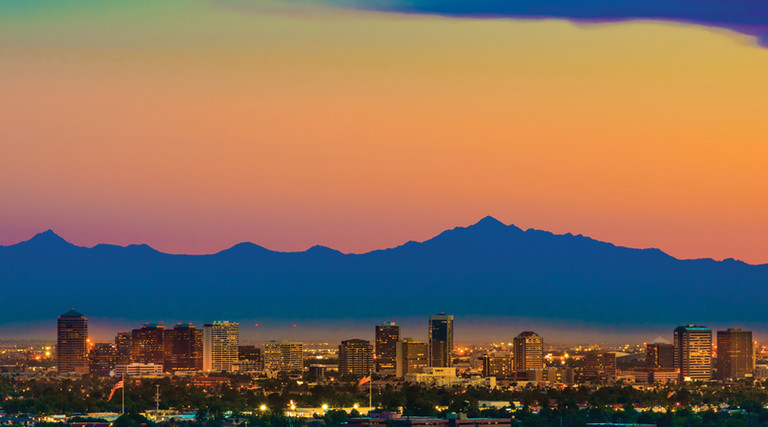 Phoenix skyline 