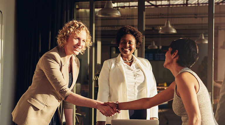 People meeting during an acquisition